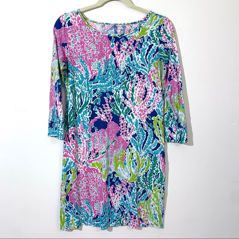 Lilly Pulitzer Marlowe Dress in Let's Cha Cha Small - Picture 2 of 7